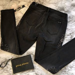 Seven7 Jeans - Embroidered Skinny Jeans Seven7 Jeans - Embroidered Skinny Jeans